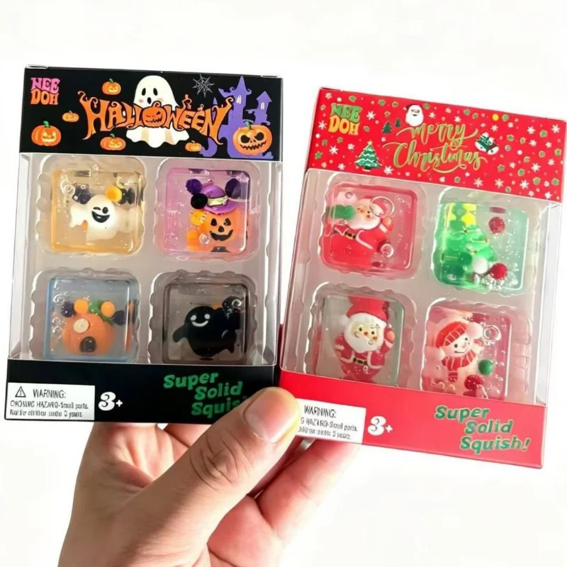 Needoh Halloween Christmas Tee - Fidget Cube Original ulasan dan harga