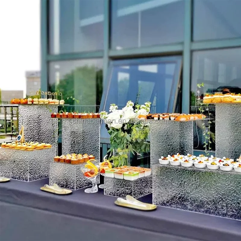 Decoration for Wedding Event 7 - Display Risers Set ulasan dan harga
