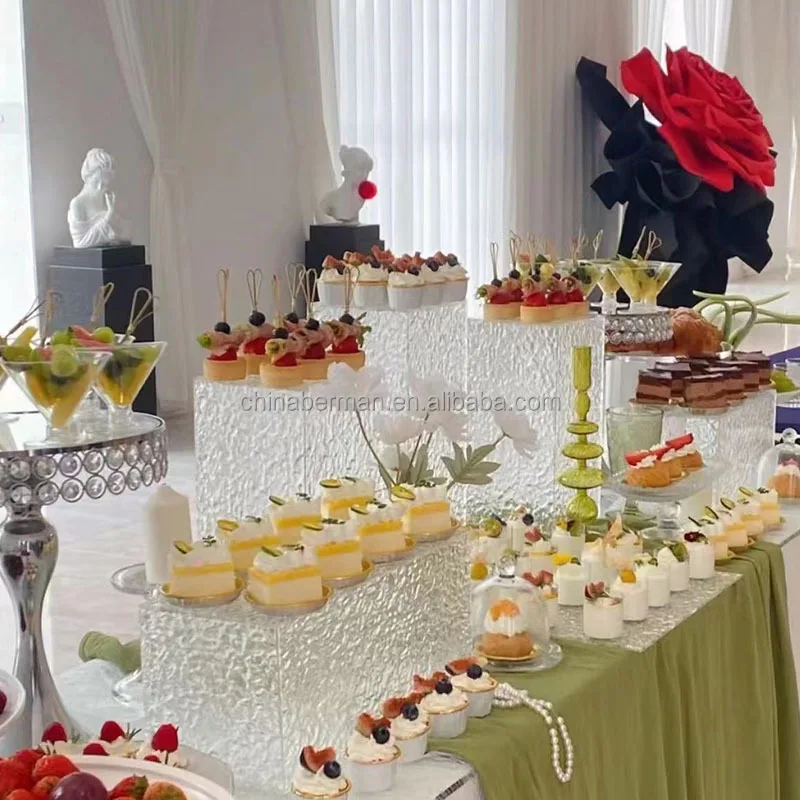 Decoration for Wedding Event 7 - Display Risers Set ulasan dan harga